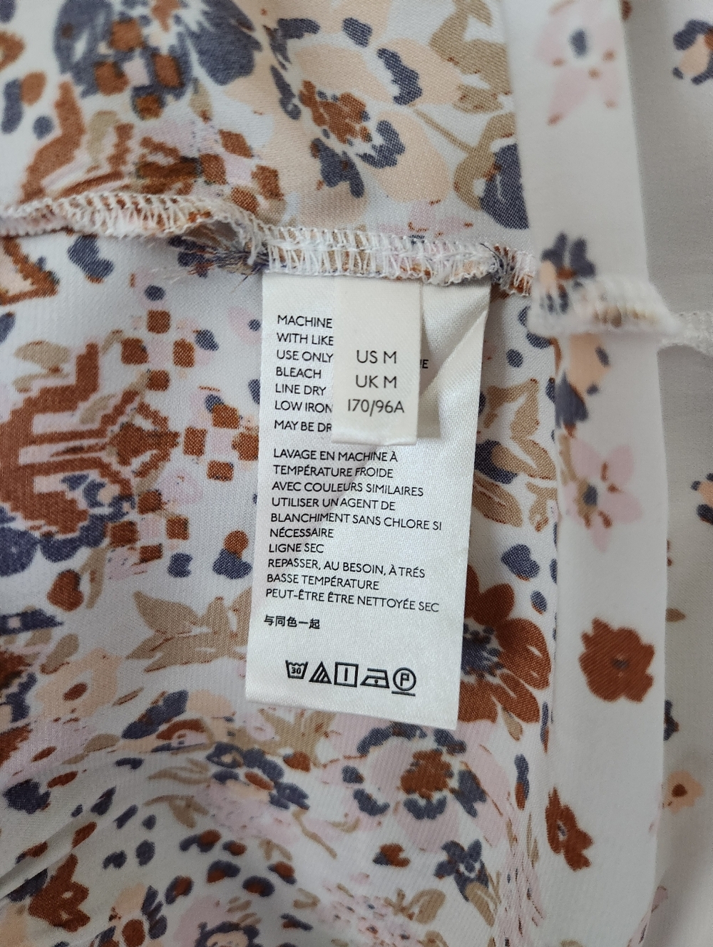 Free People Run Free Floral Tie-Front Blouse - Picture 9 of 10